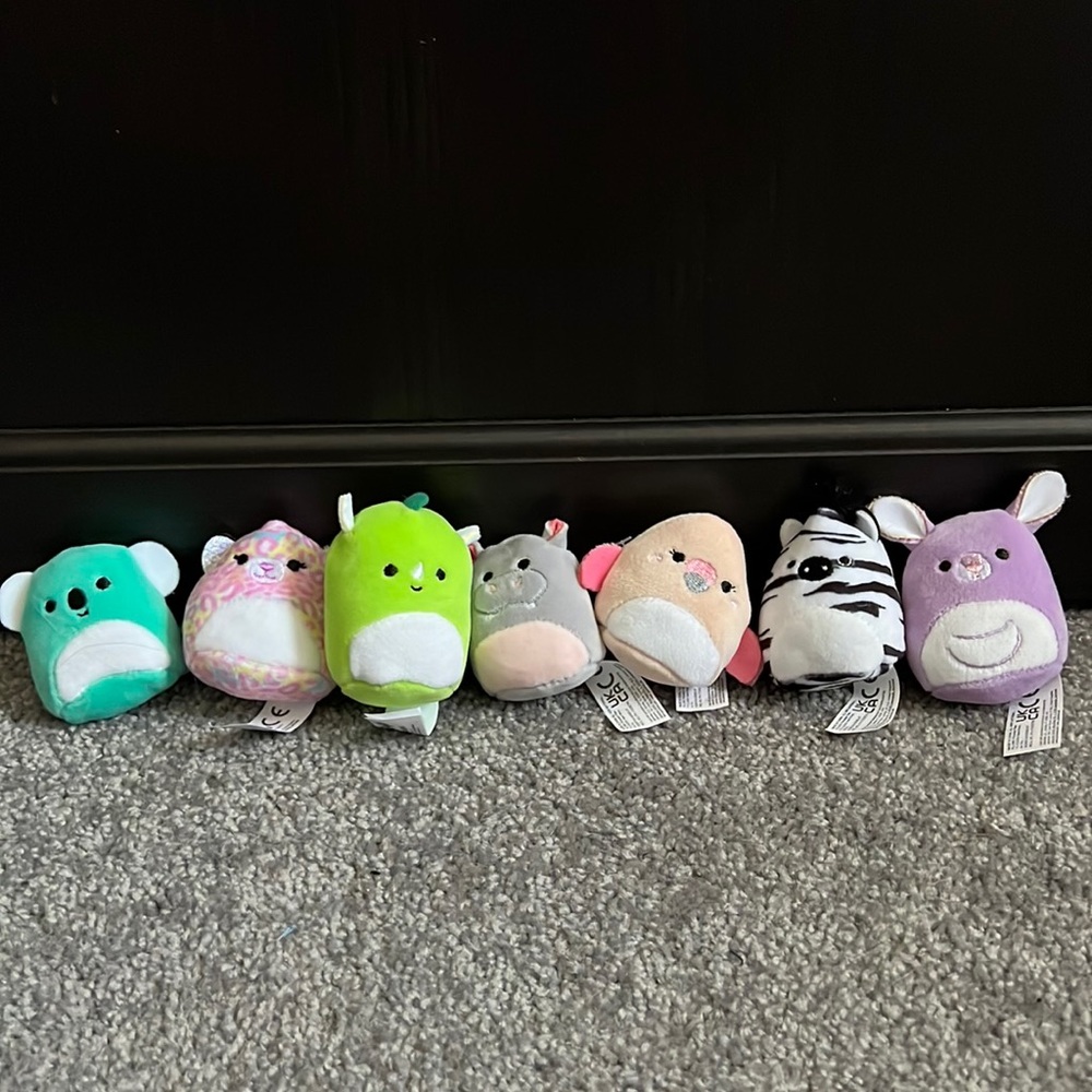 7 Squishmallow Squishvilles
